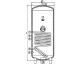 Interacumuladores con serpentín fijo para producción de agua caliente A.C.S.